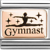 Nomination Classic Rose Gold Gymnast Charm