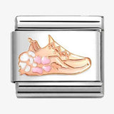 Nomination Classic Rose Gold Enamel Gym Shoe Charm