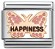Nomination Classic Rose Gold Enamel Butterfly Message Happiness Charm
