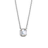 Bering Arctic Symphony Silver Octagonal Necklace SALE