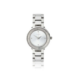 Clogau Gold Alaw Stainless Steel Diamond Watch