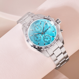 Clogau Ladies Brenig Sports Chronograph Watch 29mm