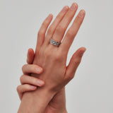 Stolen Girlfriends Club Midnight Cross Eternity Band Ring