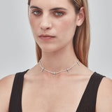 Stolen Girlfriends Club Midnight Cross Necklace 16"