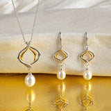 Kit Heath Alicia Golden Pearl Necklace