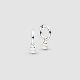 Kit Heath Coast Tumble Pearl Mini Hoop Earrings