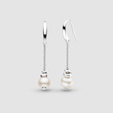 Kit Heath Coast Tumble Pearl Chain Drop Earrings