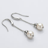 Kit Heath Coast Tumble Pearl Chain Drop Earrings