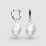 Kit Heath Revival Baroque Pearl Multi-Wear Hoop Earrings SALE