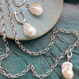 Kit Heath Revival Baroque Pearl Multi-Wear Hoop Earrings SALE