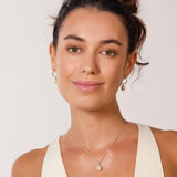 Kit Heath Revival Classic Pearl Hoop Drop Earrings