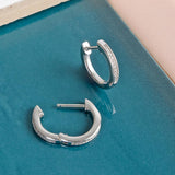 Kit Heath Revival Classic Glitz CZ Hoop Earrings