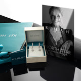 Kit Heath Céleste North Star Hoop Drop Earrings