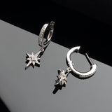 Kit Heath Céleste North Star Hoop Drop Earrings