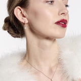 Kit Heath Céleste North Star Golden Two-Tone Hoop Earrings