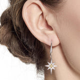 Kit Heath Céleste North Star Golden Two-Tone Drop Earrings
