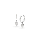 Kit Heath Desire Kiss Precious Hoop Drop Earrings