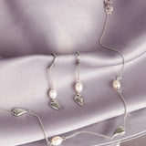 Kit Heath Desire Kiss Pearl Chain Drop Earrings