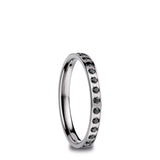 Bering Arctic Symphony Black CZ Stacking Ring SALE