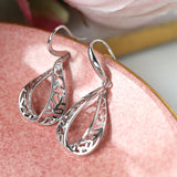 Kit Heath Blossom Flourish Tear Drop Earrings