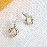 Kit Heath Alicia Golden Petite Drop Earrings