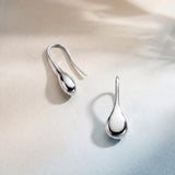 Kit Heath Coast Pebble Smooth Mini Drop Earrings