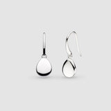Kit Heath Coast Pebble Droplet Drop Earrings