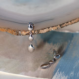 Kit Heath Coast Pebble Linking Pebbles Drop Earrings