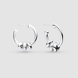 Kit Heath Coast Tumble Sand Hoop Earrings