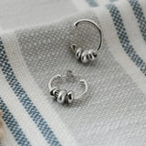 Kit Heath Coast Tumble Sand Hoop Earrings