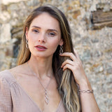 Kit Heath Entwine Twine Link Duo Drop Earrings