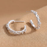 Kit Heath Blossom Flyte Honey Flower Hoop Earrings
