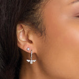 Kit Heath Blossom Flyte Honey Bee Hoop Earrings