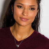 Kit Heath Love Silver Heart Hoop Earrings