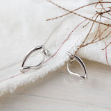 Kit Heath Entwine Twine Link Hoop Earrings