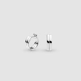Kit Heath Bevel Unity Huggie Hoop Earrings