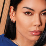 Kit Heath Bevel Unity Huggie Hoop Earrings