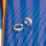 Kit Heath Bevel Unity Huggie Hoop Earrings