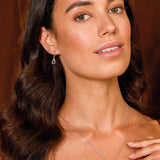Kit Heath Serenity Loop Dainty Drop Earrings