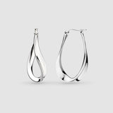 Kit Heath Serenity Loop Hinged Hoop Earrings