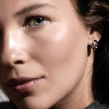 Kit Heath Glint Geo Wide Hoop Earrings