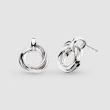 Kit Heath Bevel Trilogy Grande Stud Earrings