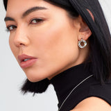 Kit Heath Bevel Trilogy Grande Stud Earrings
