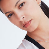 Kit Heath Bevel Cirque Link Twin Hoop Earrings