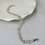 Sterling Silver Celtic Weave Knot Bracelet