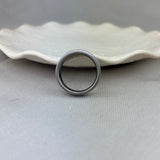 Titanium Diamond Princess Cut Band Ring 7mm SALE