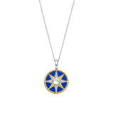 Ti Sento Lapis Night Sky Pendant Necklace SALE