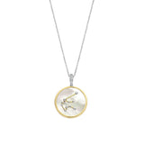 Ti Sento Zodiac Aquarius Pendant Necklace