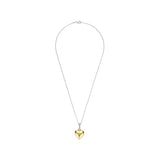 Ti Sento North Star Heart Necklace Golden
