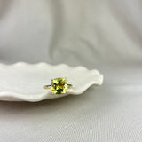 9ct Yellow Gold Lemon Quartz Cocktail Ring